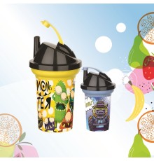 Tedy Pipetli Çocuk Içecek Bardağı Desenli Bardak 300ml