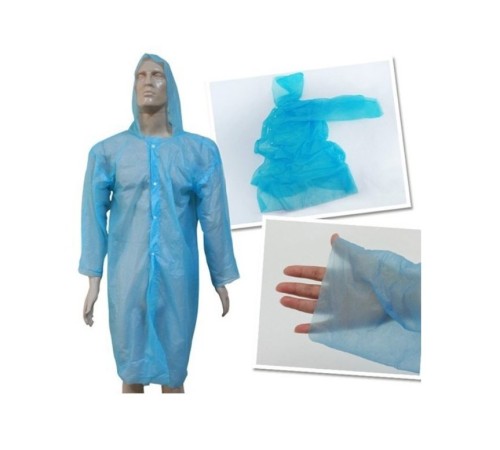 Tek Kullanımlık Çıtçıtlı Yağmurluk ( 5 Adet ) Tek Kullanımlık Çıtçıtlı Yağmurluk ( 5 Adet )