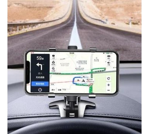 Telefon Tutucu Araç İçi Telefon Tutucu Klipsli 360c Dönüş