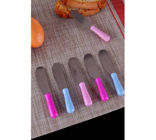 Tereyağı Bıçağı - Mini Spatula 6 Adet Tereyağı Bıçağı - Mini Spatula 6 Adet