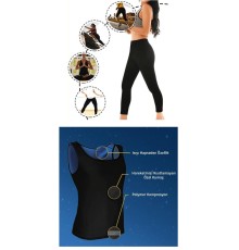 Termal Sauna Tayt + Atlet TAKIM ( S )  Neotex Terletme Takımı