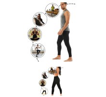 Termal Sauna Erkek Unisex Atlet ( XXL ) Neotex Terletme Atleti