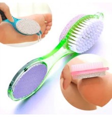 Törpülü Fırçalı Topuk Taşı - 4in1