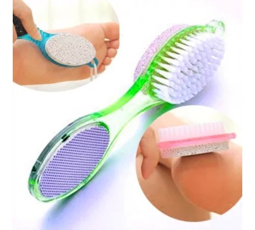 Törpülü Fırçalı Topuk Taşı - 4in1 Törpülü Fırçalı Topuk Taşı - 4in1