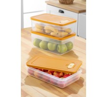 Tupper Model - Vakumlu - Mikrodalga Buzluk Saklama Kabı 3,8LT