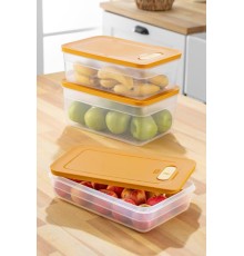 Tupper Model - Vakumlu - Mikrodalga Buzluk Saklama Kabı 3,8LT