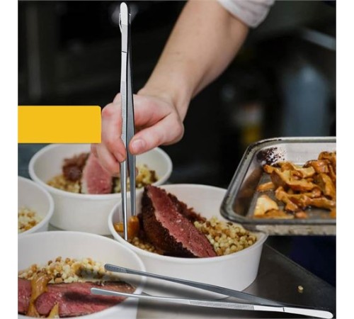 Uzun 30 cm Çelik Cımbız - Akvaryum Maşası