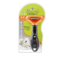 Uzun Tüylü Köpekler İçin Kolay Tarama Fırçası Temizlenebilir Çelik Tarak Tüy Toplayıcı Medium