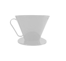 V60 Dripper Filtre Kahve Demleme Aparatı - Beyaz