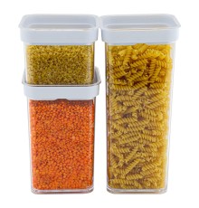 Vakumlu Kare Saklama Kabı - 0,50 Litre