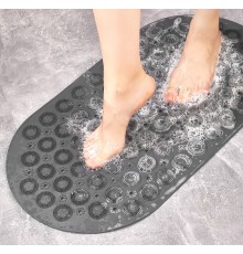 Vantuzlu Banyo Kaydırmaz Paspas- Tırtıklı Ayak Duş Matı Silikon Masaj Pedi