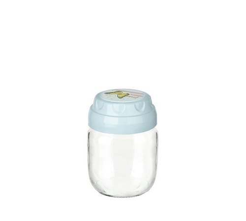 Vintage Dekoratif Desenli Cam Kavanoz 425ml - 14,3 oz Vintage Dekoratif Desenli Cam Kavanoz 425ml - 14,3 oz