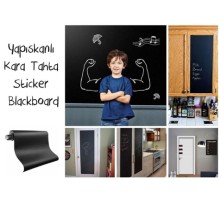 Yapışkanlı Kara Tahta-Yazı Tahtası: Sticker Blackboard