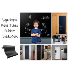 Yapışkanlı Kara Tahta-Yazı Tahtası: Sticker Blackboard