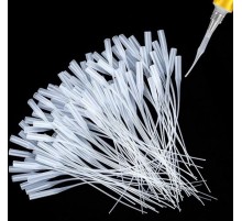 Yapıştıcı Mikro Uçları Plastik Yapıştırıcı Şişe Uçları Şırınga Ucu 10 Adet