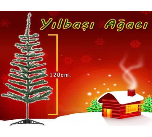 Yılbaşı Çam Ağacı Gür Dallar 120 cm Yılbaşı Çam Ağacı Gür Dallar 120 cm