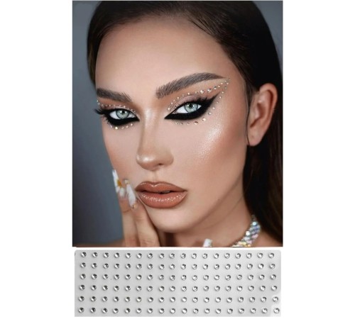 Yüz Taşı Kristal - Burun, Vücut Taşı, Tattoo Makyaj Taşı, Yapışkanlı, 24 Adet Yüz Taşı Kristal - Burun, Vücut Taşı, Tattoo Makyaj Taşı, Yapışkanlı, 24 Adet