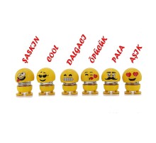 Zıp Zıp Kafalar Sevimli Kafa Sallayan Emojiler Çılgın Kafalar