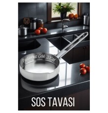 Çelik 20 cm Sos Tavası Martorano Design