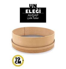 Ahşap Un Eleği 19 CM