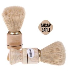 Faux Ahşap Saplı Tıraş Fırçası