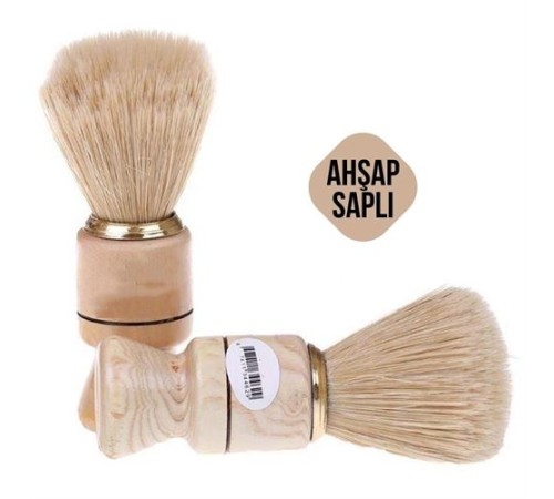 Faux Ahşap Saplı Tıraş Fırçası Faux Ahşap Saplı Tıraş Fırçası