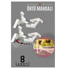 Yaylı Masa Örtüsü Mandalı 8 ADET