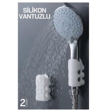 Duş Başlığı Tutucu Vantuzlu 2 ADET