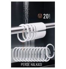 Banyo Perde Halkaları 20 ADET
