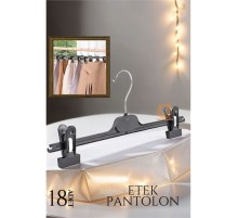 Etek Pantolon Eşarp Kıskaçlı Askı 18 li SET