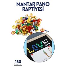 Renkli Pano Raptiyesi 150 ADET