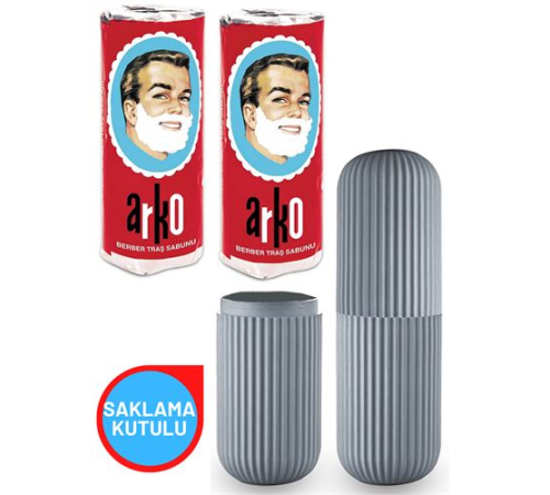 Arko 2 Adet Kutulu Tıraş Sabunu Seti Arko 2 Adet Kutulu Tıraş Sabunu Seti