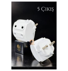 5 Girişli Priz Çoğaltıcı