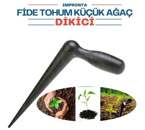 Impronta Tohum Fide Küçük Ağaç Dikme Aparatı Impronta Tohum Fide Küçük Ağaç Dikme Aparatı
