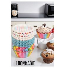 Muffin Kalıbı 100 Adet Paolelli