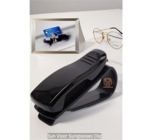 Güneşliğe Uygun Mini Gözlük Tutucu