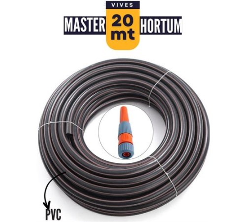 20 Metre Master Bahçe Hortumu Sulama Aparatı HEDİYELİ 20 Metre Master Bahçe Hortumu Sulama Aparatı HEDİYELİ