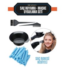 Saç Boyama Seti 24 Saç Bonesi