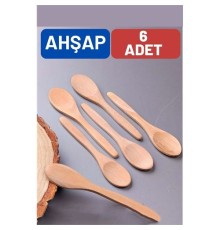 Ahşap Baharat Kaşığı Barnhard Design 6 ADET
