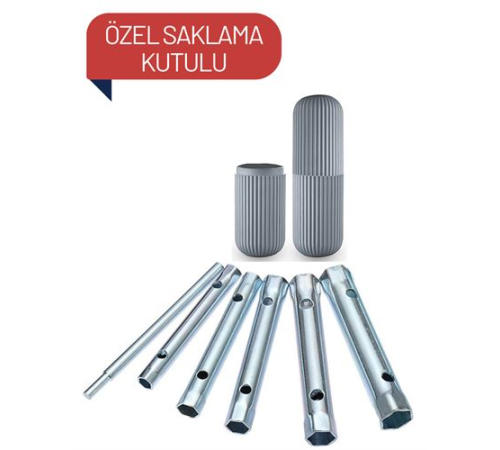 8mm-17mm Kovan Tork Anahtar Kutulu Set 8mm-17mm Kovan Tork Anahtar Kutulu Set
