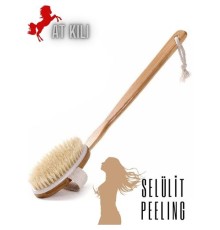 At Kılı Kuru Islak Selülit Peeling Fırçası