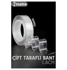 2 Metre Çift Taraflı Yapıştırıcı Bant Çivisiz Montaj