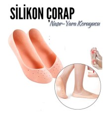 Nasır Yara Koruyucu Silikon Koruyucu Çorap