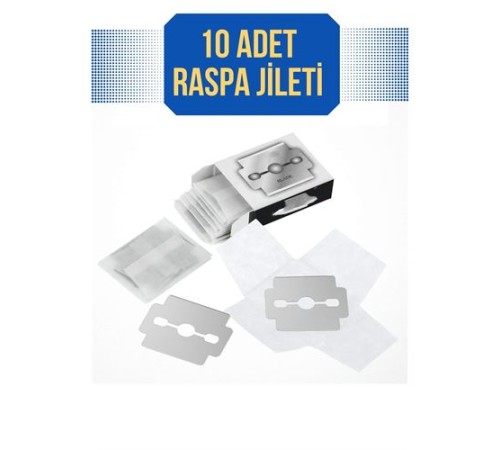 Izzy 10 ADET Ayak Taban Nasır Yedek Jileti Izzy 10 ADET Ayak Taban Nasır Yedek Jileti