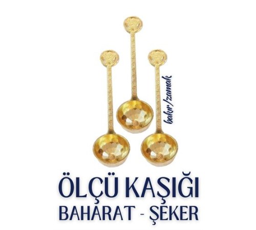 3 lü Şeker ve Ölçü Kaşığı Vintage Design 3 lü Şeker ve Ölçü Kaşığı Vintage Design