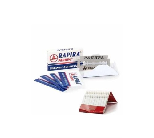 Rapira Platinum 10 Adet Tıraş Jileti Kantaşı Seti Rapira Platinum 10 Adet Tıraş Jileti Kantaşı Seti