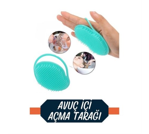 Saç Yıkama Tarağı Avuçiçi Belgiqa Design Saç Yıkama Tarağı Avuçiçi Belgiqa Design