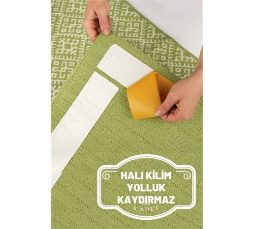 Flamme 8 Adet Halı Kilim Yolluk Kayma Önleyici Yapışkan Flamme 8 Adet Halı Kilim Yolluk Kayma Önleyici Yapışkan