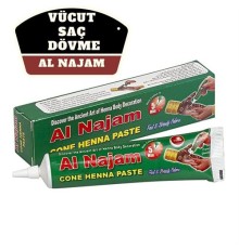 Al Najam Siyah Vücut Saç Dövme Hint Kınası