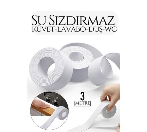 Su Geçirmez Küvet Lavabo Duş Bandı 3 Metre Flexia Design Su Geçirmez Küvet Lavabo Duş Bandı 3 Metre Flexia Design